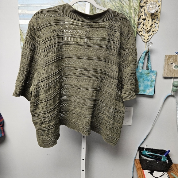 Catherine's olive green shrug size 22/24 - Picture 3 of 3